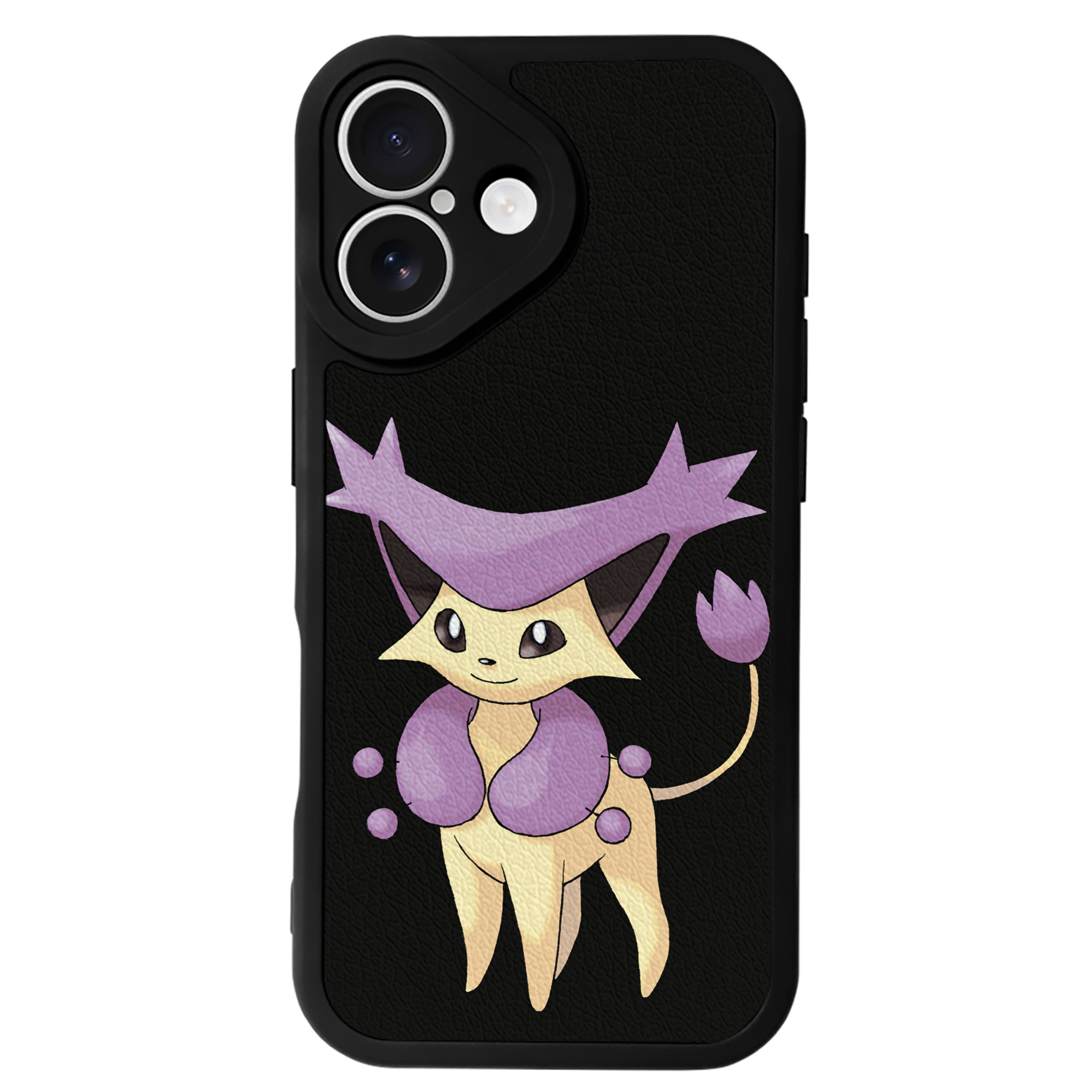（画像用） ポケットモンスター Pokémon 【iPhone 16シリーズ対応】シリコンスマホケース（レザー調） 材質：シリコン